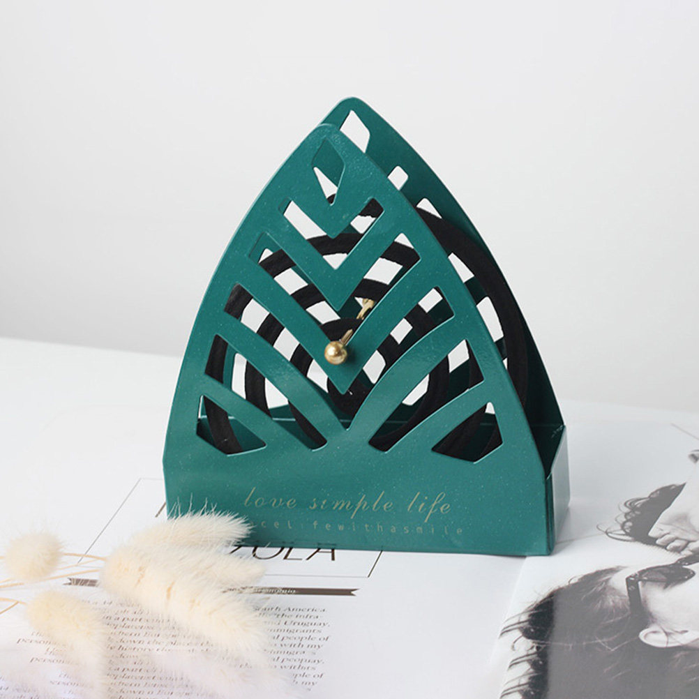 吊り下げ式の鉄製香炉。葉っぱの模様が彫刻されており、耐火性が - Incense Holder のレビューと価格