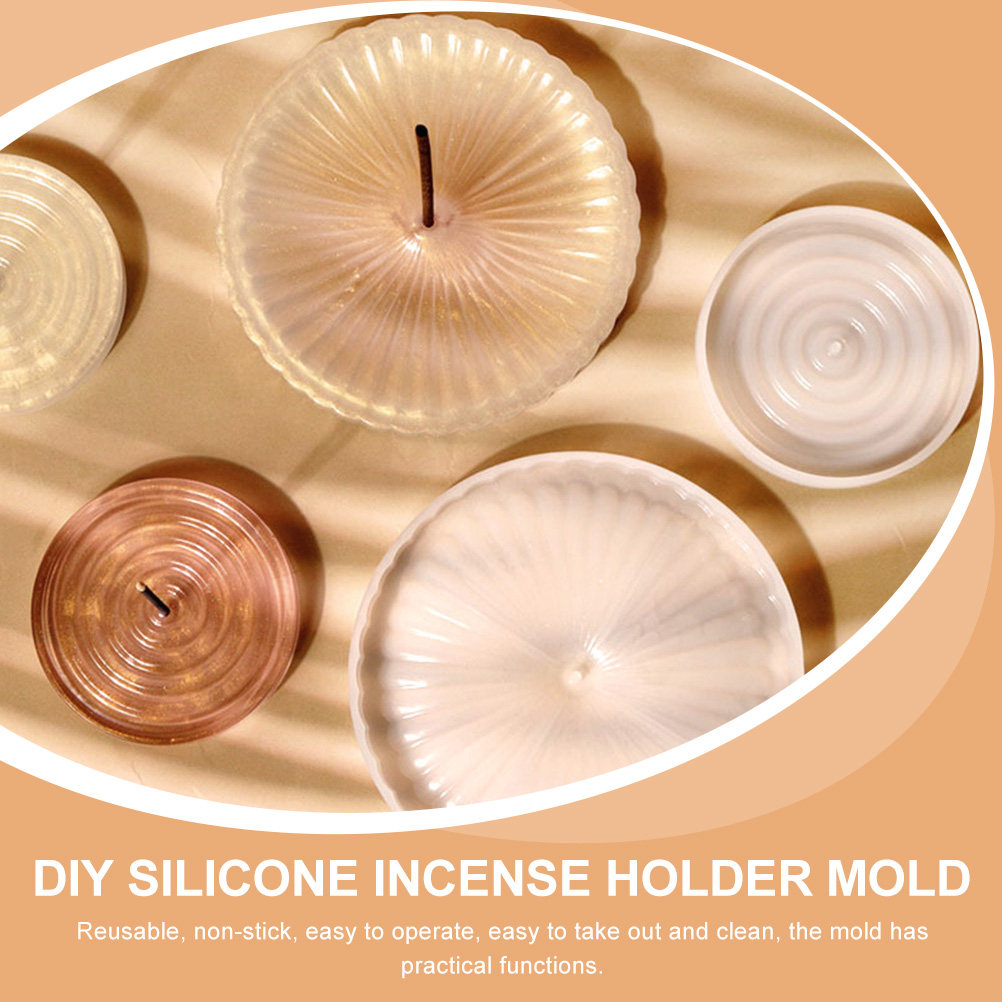 2個入り シリコン製 焚香立て型 DIY用 柔軟性のある、く - Incense Holder のレビューと価格