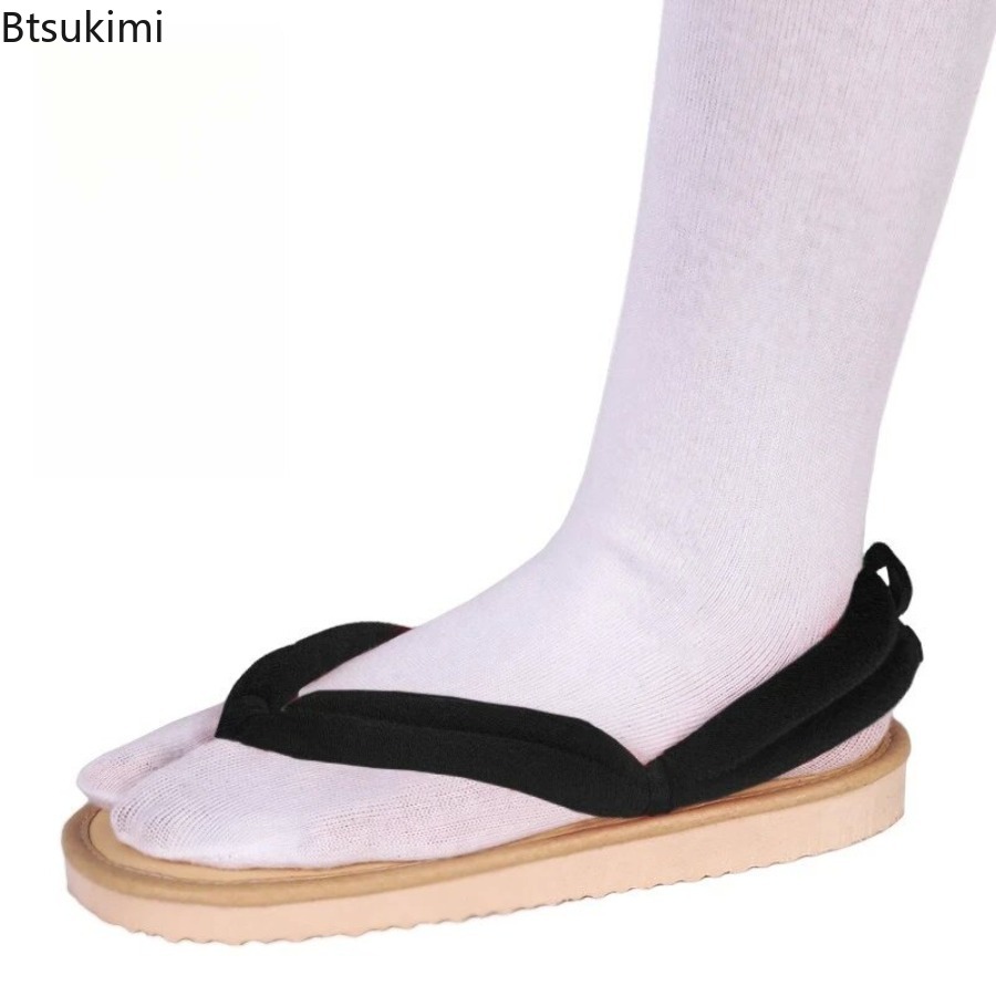 大きいサイズの日本アニメコスプレシューズ、下駄サンダル、ビー - Geta Wooden Sandal のレビューと価格