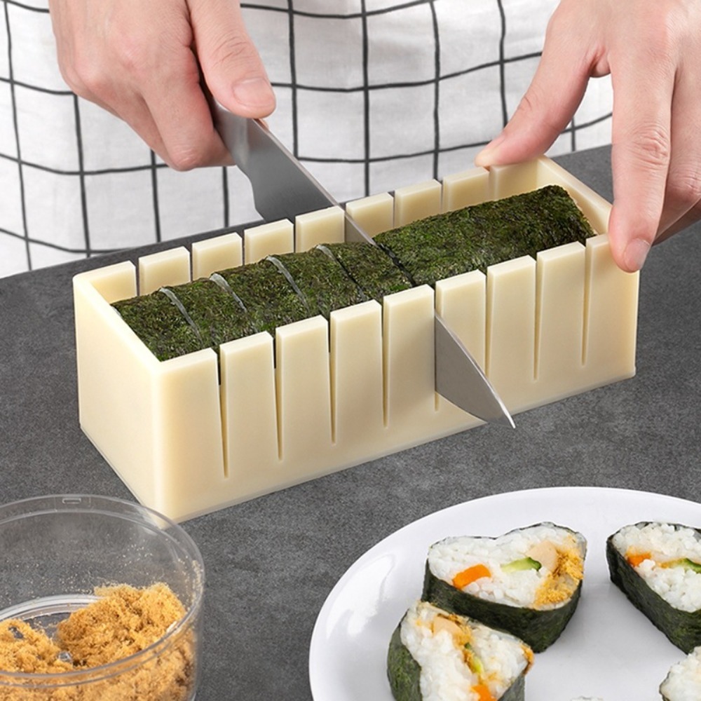 1セットのHIPS製プラスチック寿司型キット。ハート型、丸型 - Sushi Making Kit のレビューと価格