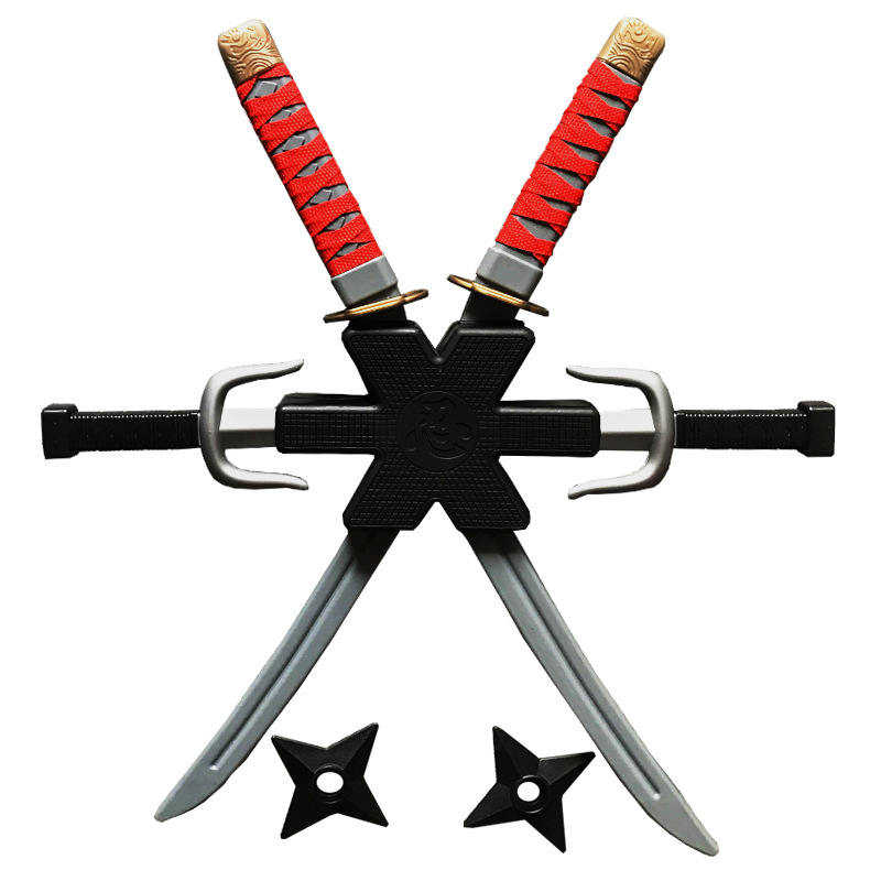 ハロウィン1:1忍者セット 子供用日本武士コスプレおもちゃ  - Japanese Knife のレビューと価格