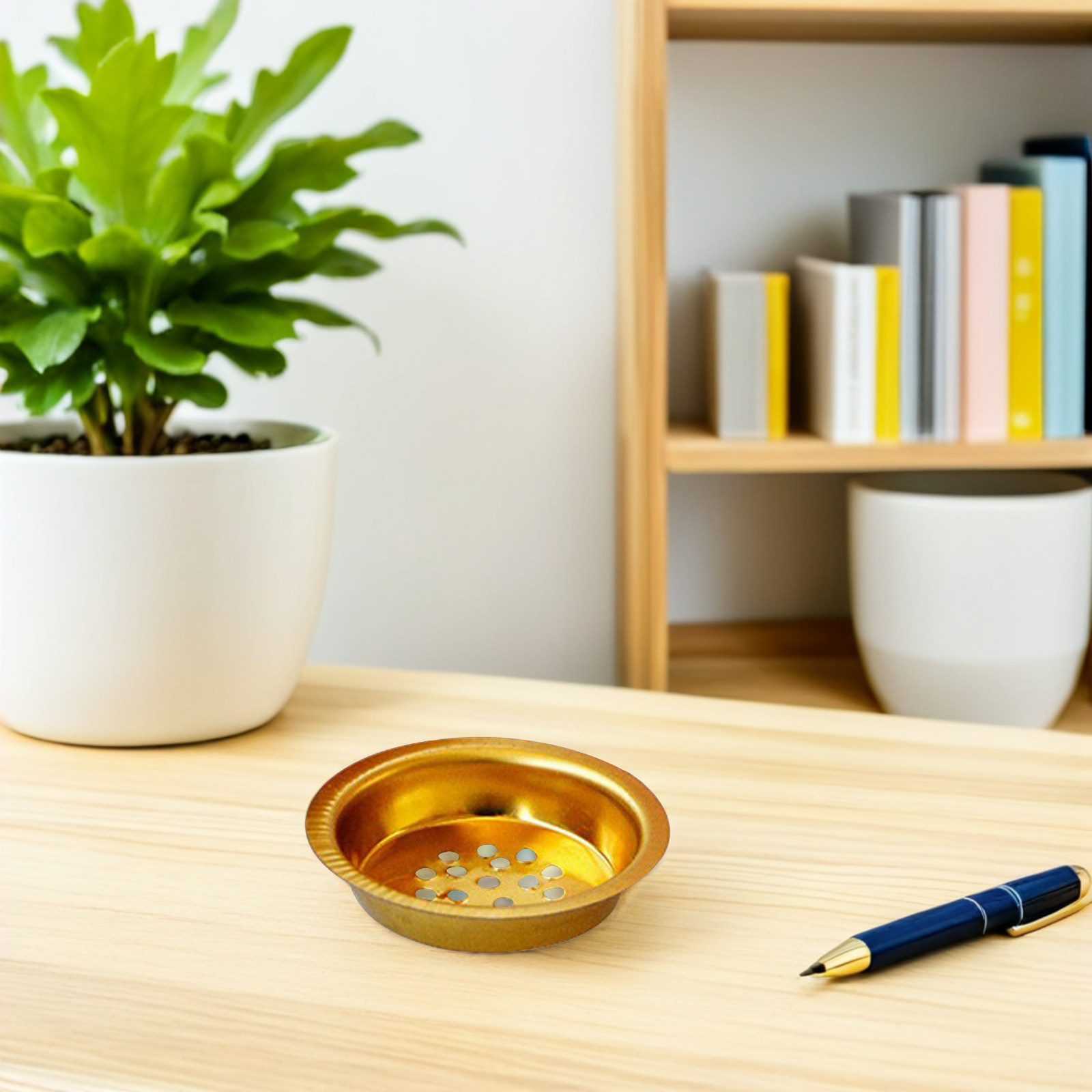 12個入り 焚香カップ用インサート – 丸型、穴あき鉄製の炭 - Incense Holder のレビューと価格